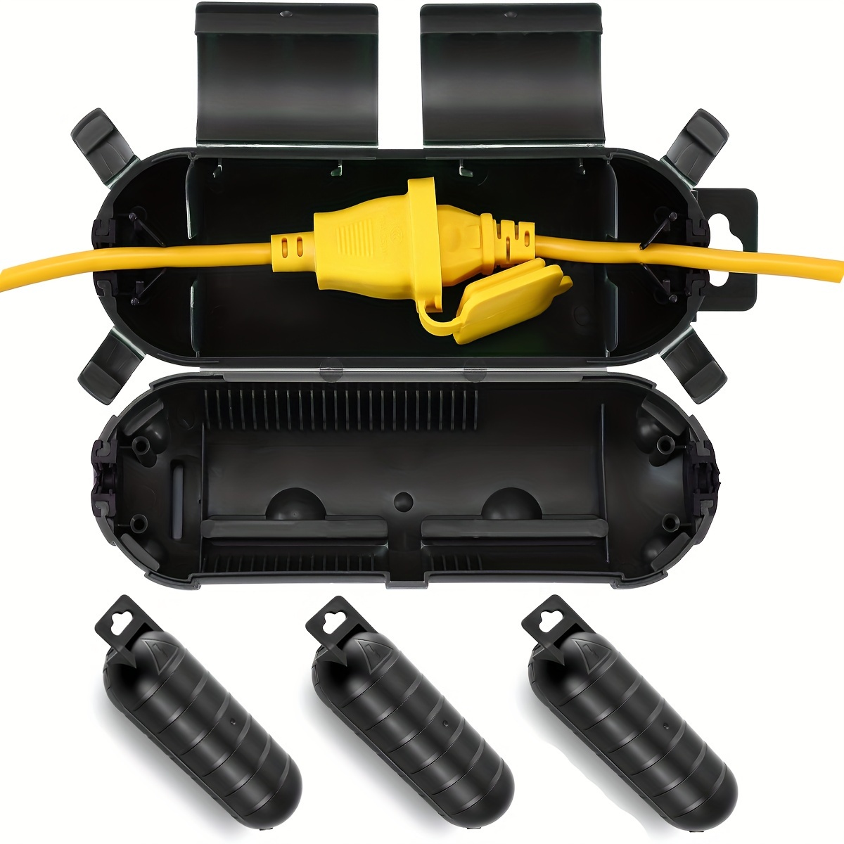 Outdoor Power Socket Cover - Extension Cord Plug Connection Protective Safety