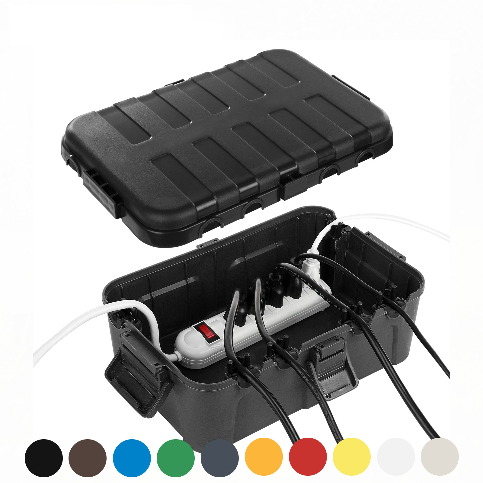 Outdoor Power Socket Cover - Extra Large Outdoor Electrical Box,Waterproof Extension