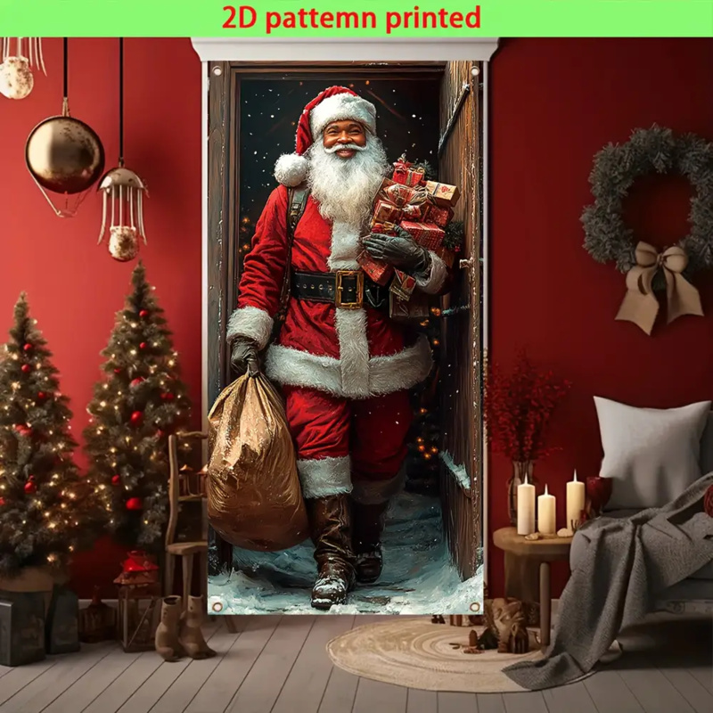 Outdoor Power House - 1pc2D flat, Christmas party banner, for