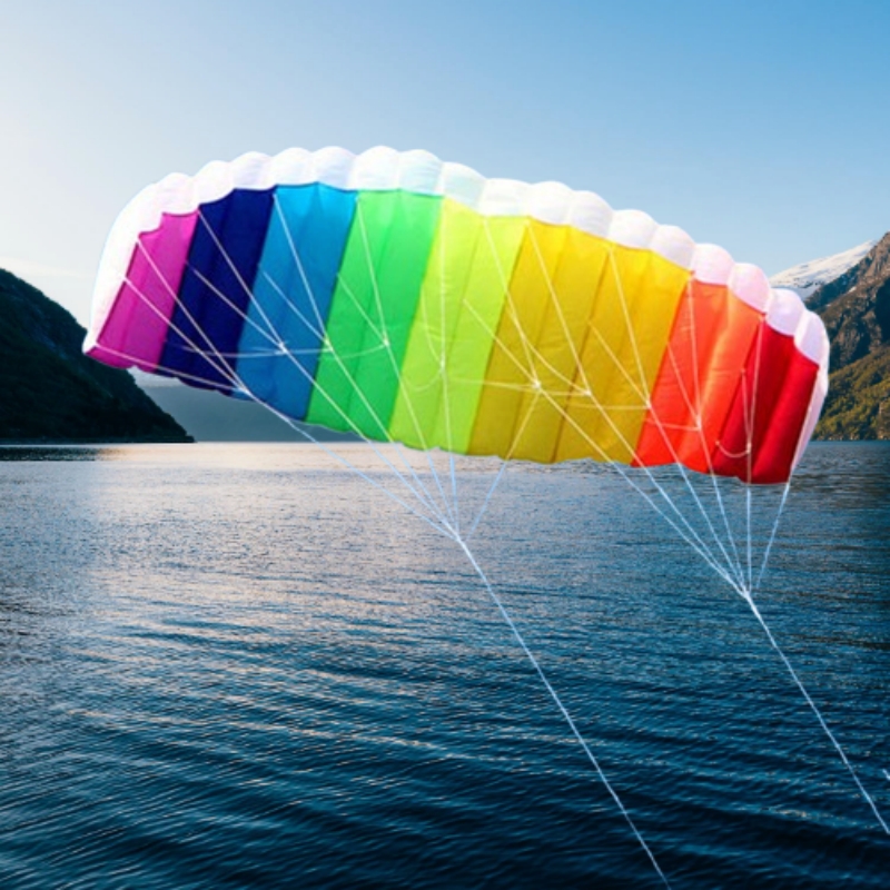 Dual line power kite stunt kit - Outdoor Power Line ulasan dan harga