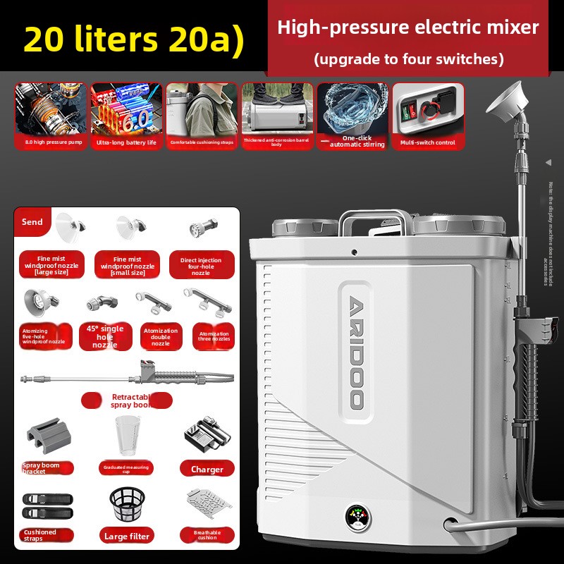 High Pressure Electric Sprayer - Electric Sprayer Backpack ulasan dan harga