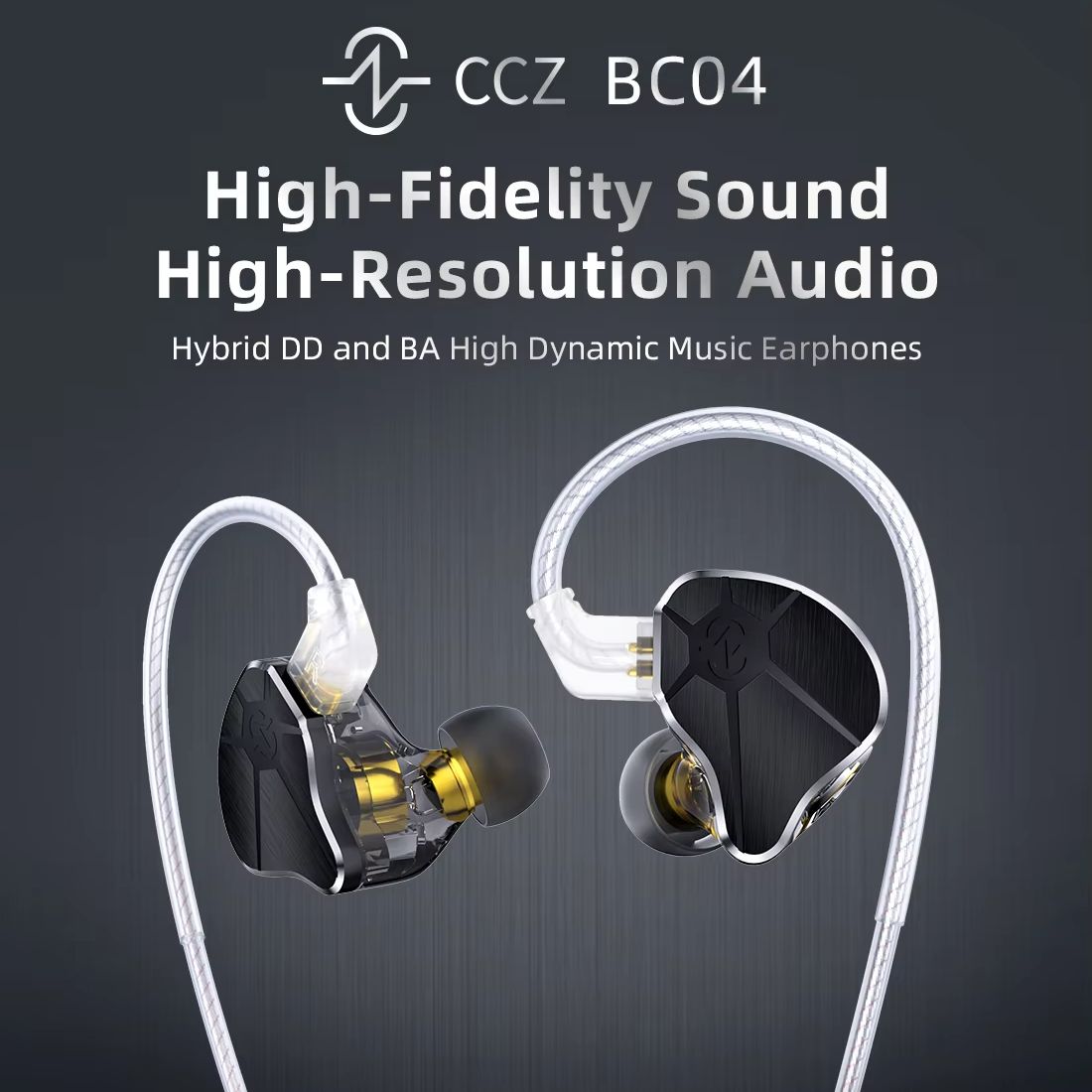 CCZ BC04 1DD+1BA Hybrid IEM He - Outdoor Power Socket Cover ulasan dan harga