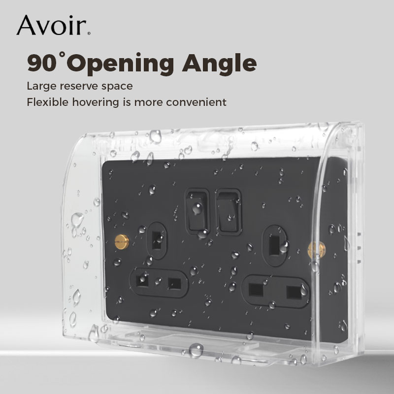 Avoir Wall External Mount Swit - Outdoor Power Socket Cover ulasan dan harga
