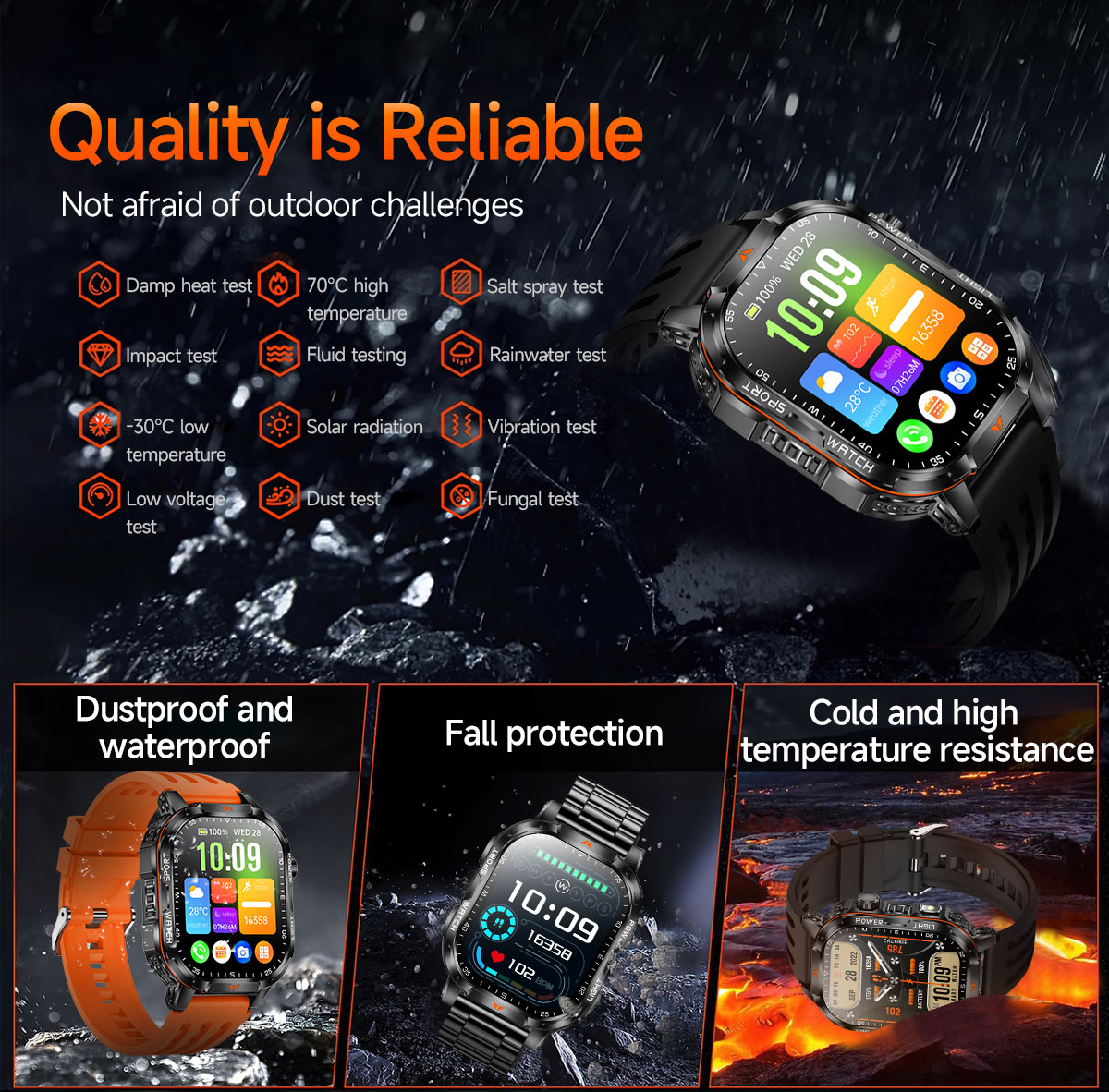 Military outdoor sturdy men's  - Outdoor Power Meter Box ulasan dan harga