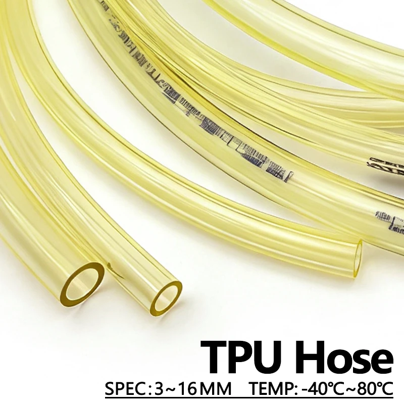50cm/1/2/3M Yellow TPU Fuel Ga - Outdoor Power Line ulasan dan harga