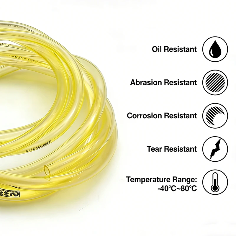 50cm/1/2/3M Yellow TPU Fuel Ga - Outdoor Power Line ulasan dan harga