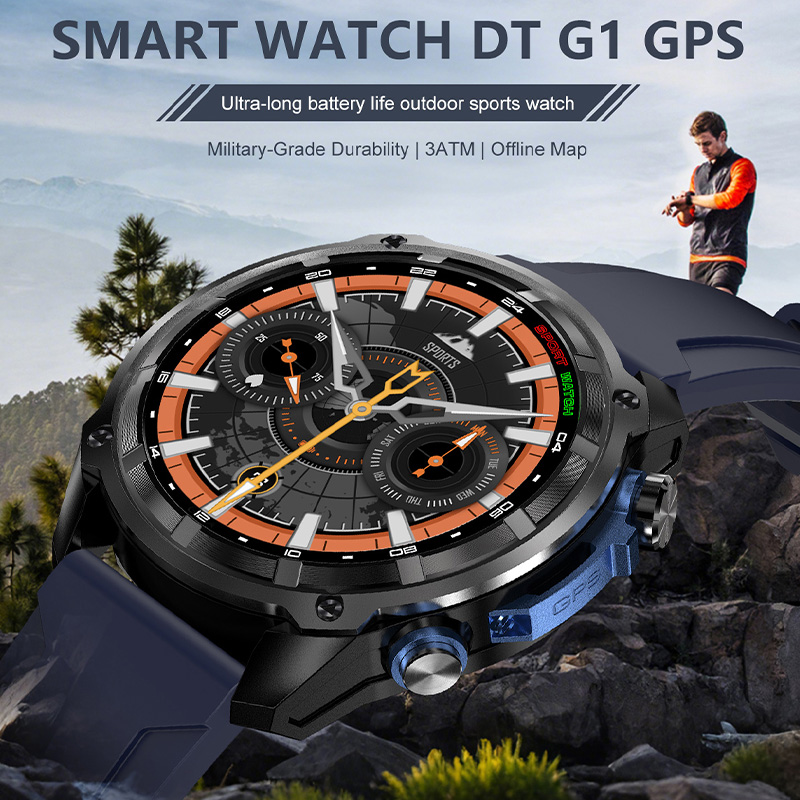 2026 GPS Smart Watch 6 Satelli - Outdoor Power Meter Box ulasan dan harga