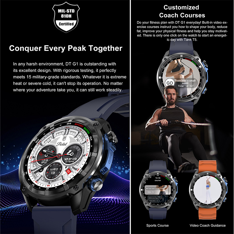 2026 GPS Smart Watch 6 Satelli - Outdoor Power Meter Box ulasan dan harga