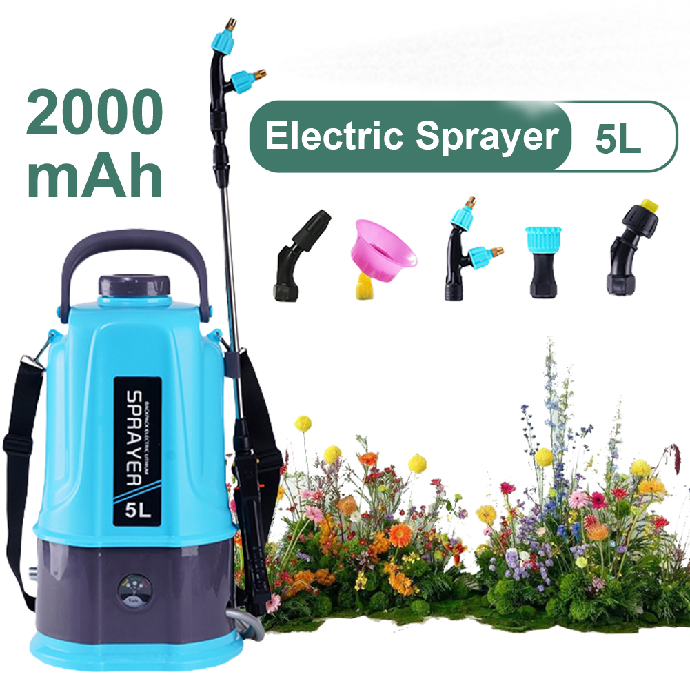 5L Electric Sprayer with 5 Mis - Electric Sprayer Backpack ulasan dan harga