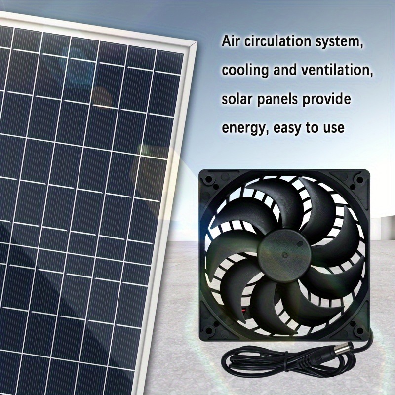 15W Solar Powered Dual Cooling - Outdoor Power House ulasan dan harga