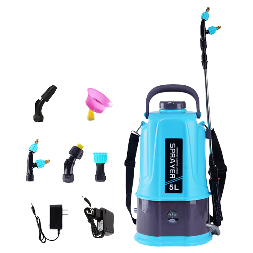 5L Electric Sprayer with 5 Mis - Electric Sprayer Backpack ulasan dan harga